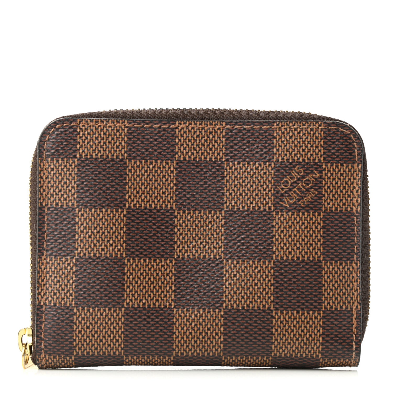 Louis Vuitton Damier Ebene Zippy Coin Purse 1 of 7
