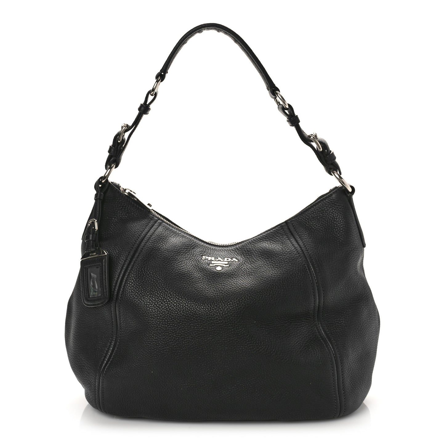 Vitello Phenix Hobo Black
