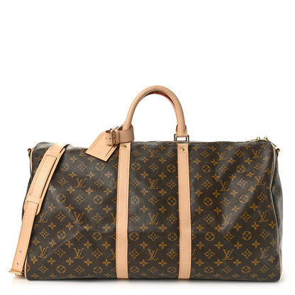 Louis Vuitton Monogram Keepall Bandouliere 55 1 of 13