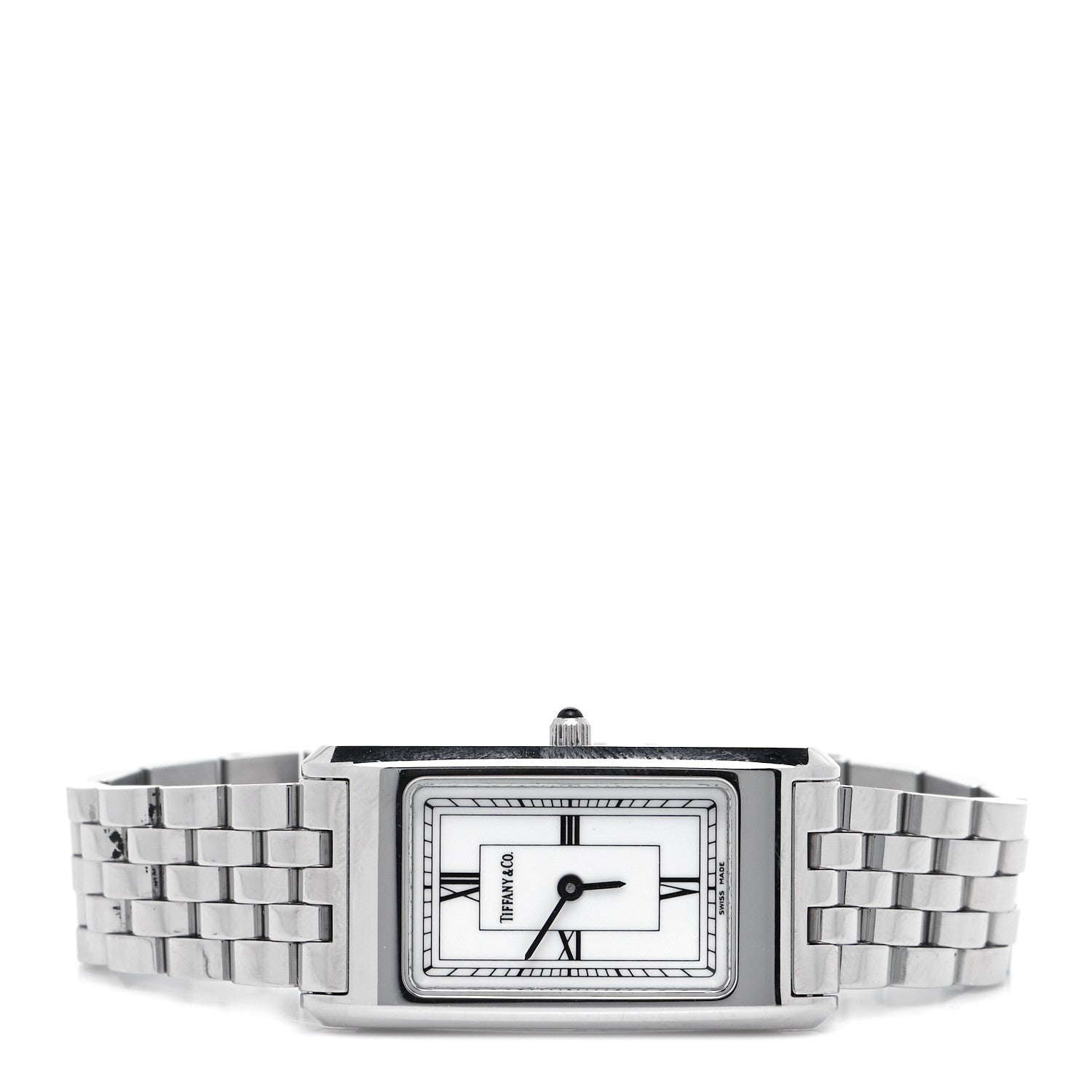Tiffany Stainless Steel 20mm Portfolio Quartz Watch 2 of 4