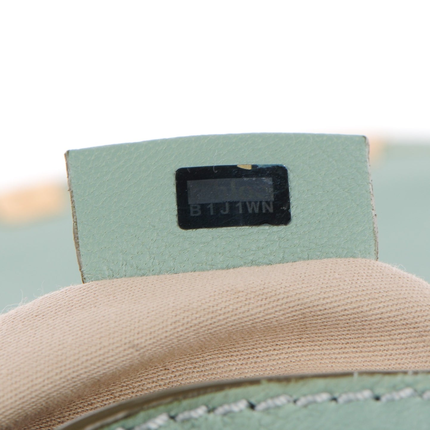 Calfskin Mini Marcie Lock Round Crossbody Bag Green