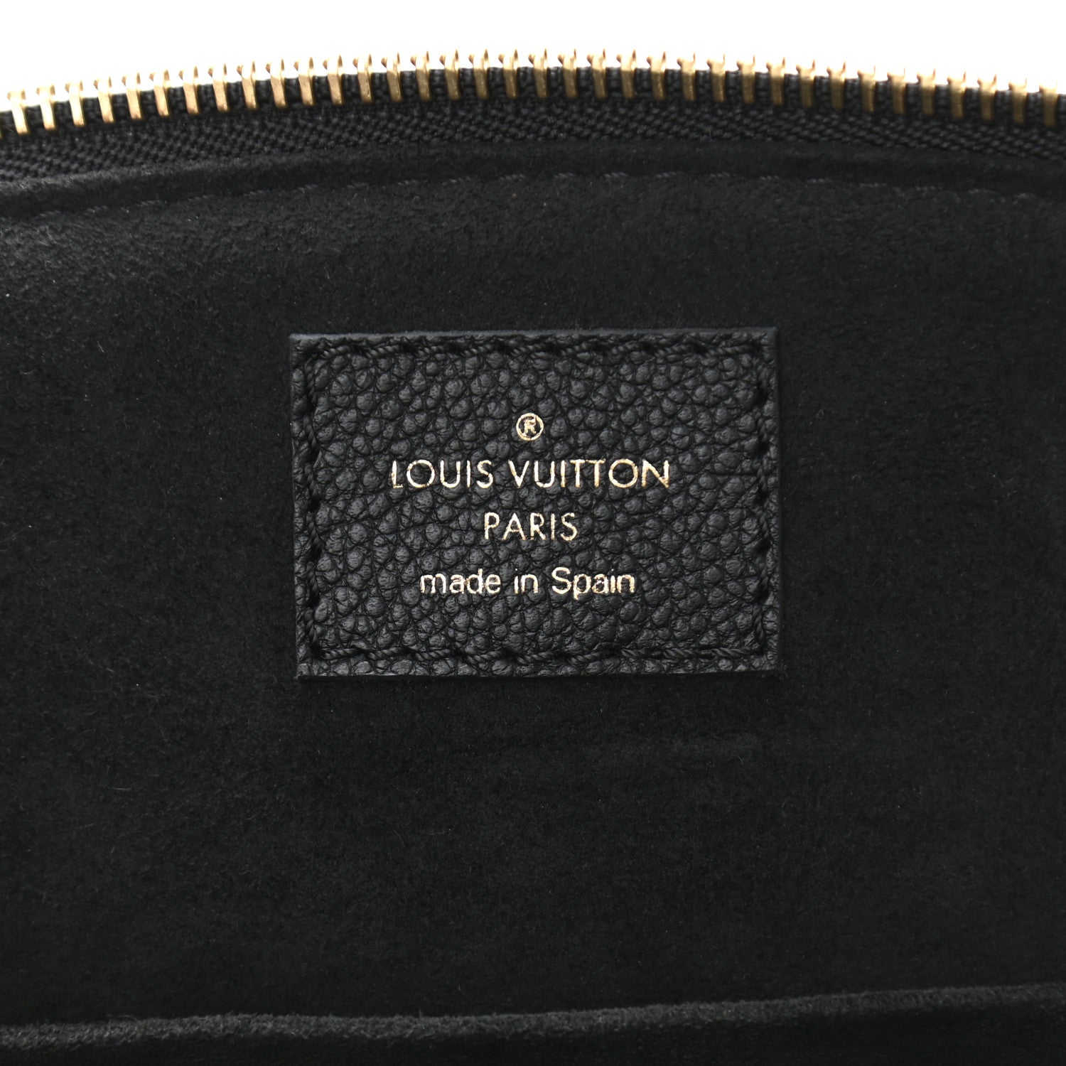 Louis Vuitton Empreinte Monogram Giant Petit Palais Black Beige 7 of 10
