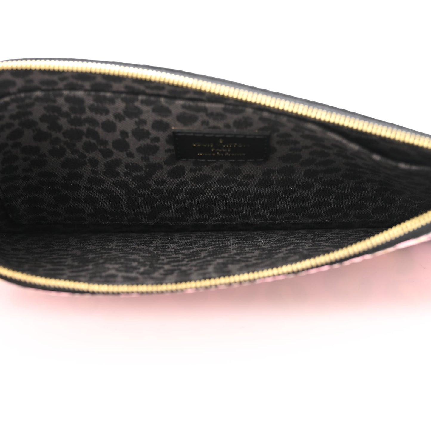 Monogram Giant Wild At Heart Neverfull MM Black