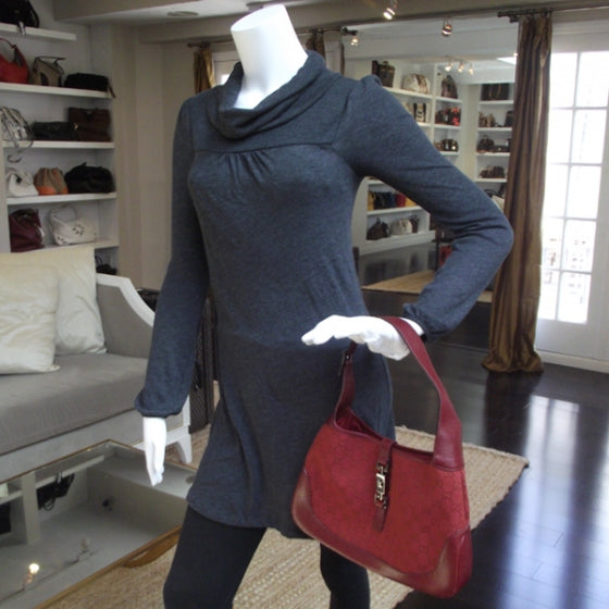 Gucci Monogram GG Signature Jackie O Red 2 of 12