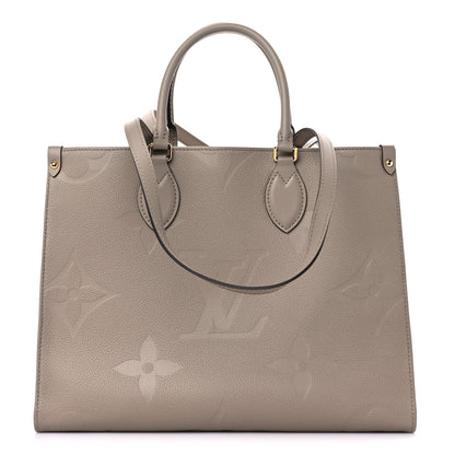 Louis Vuitton Empreinte Monogram Giant Onthego MM Tourterelle 1 of 8