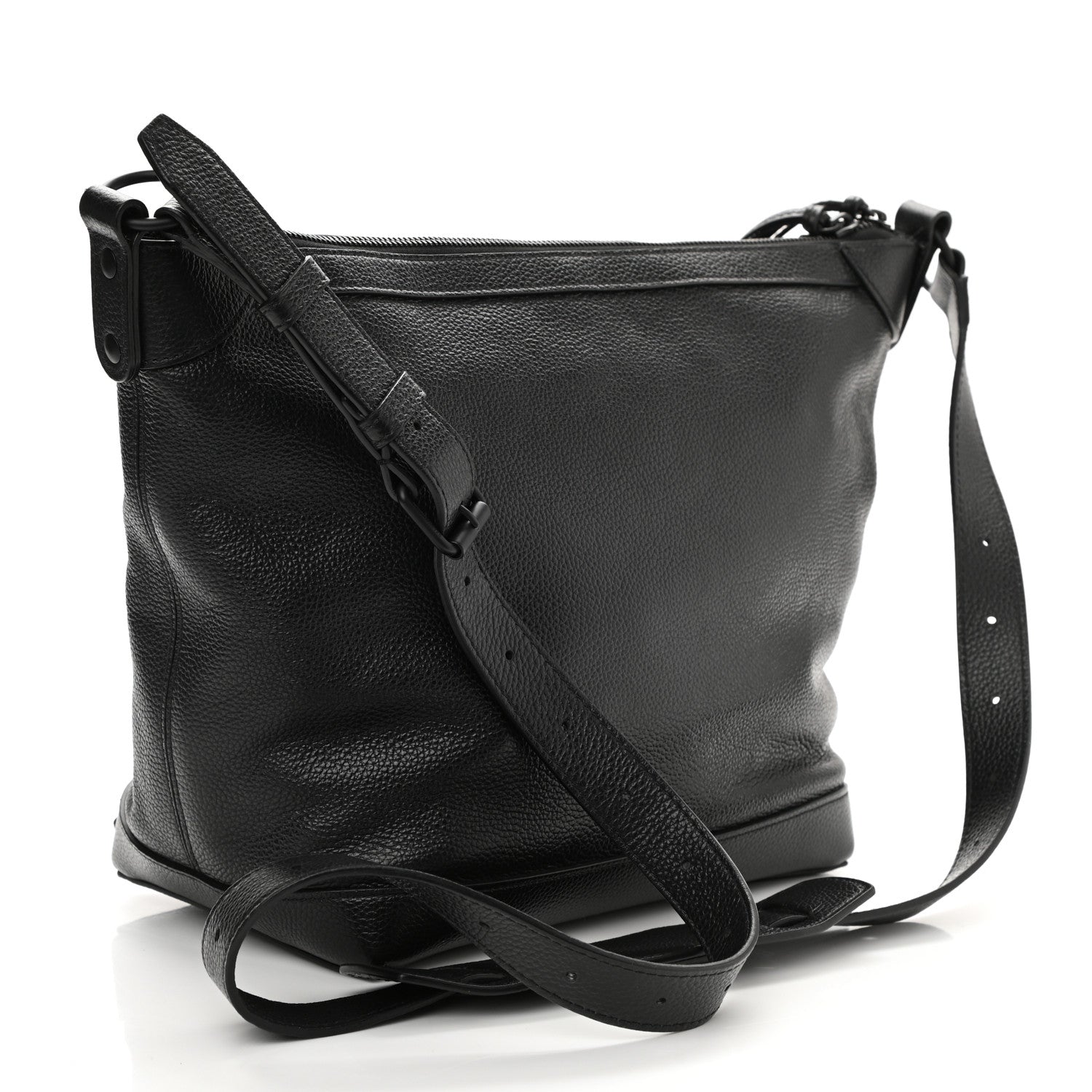 Balenciaga Grained Calfskin Black Hardware Small Neo Classic Hobo Black 3 of 8