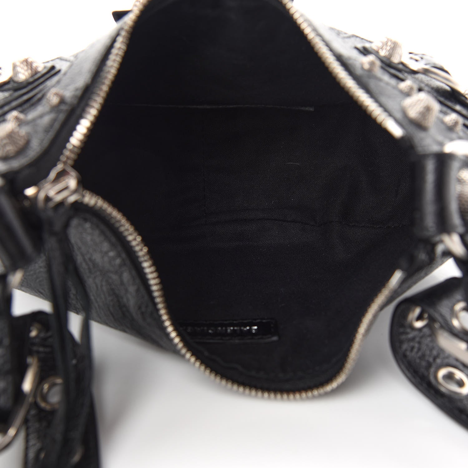Balenciaga Agneau Arena Le Cagole Shoulder Bag XS Black 5 of 9