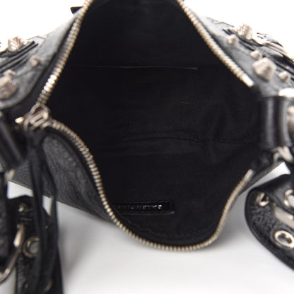 Balenciaga Agneau Arena Le Cagole Shoulder Bag XS Black 5 of 9