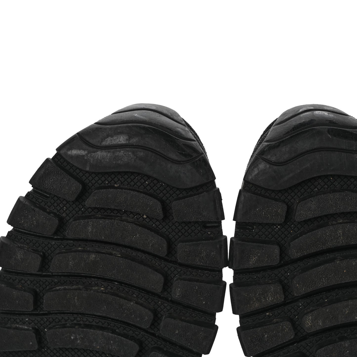 Knit Fabric Logo Sneakers 38.8 Black