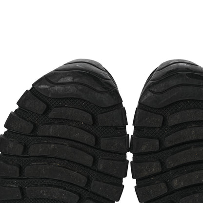 Prada Knit Fabric Logo Sneakers 38.8 Black 9 of 10