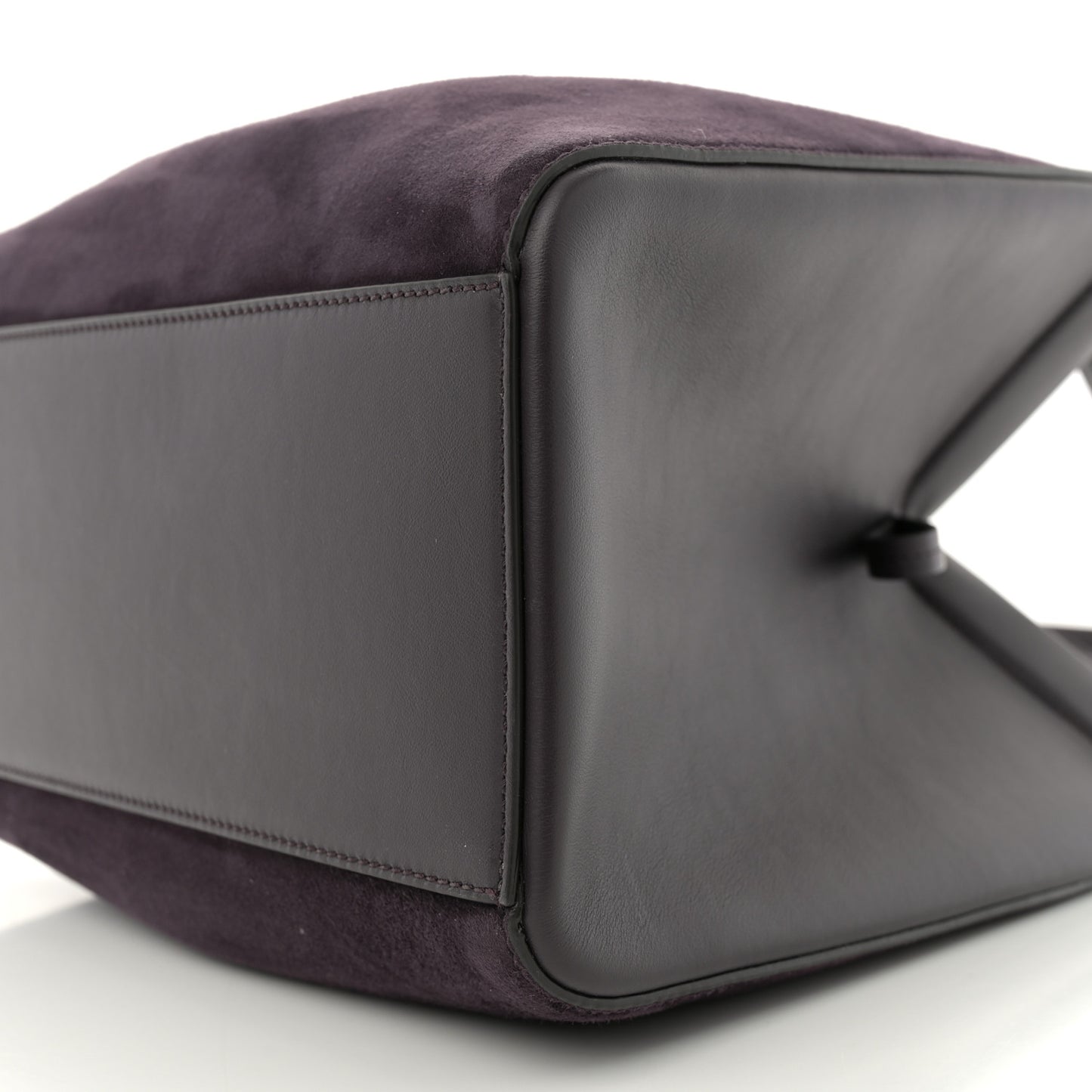 Vitello Grace Camoscio Medium Fendi Origami Plum