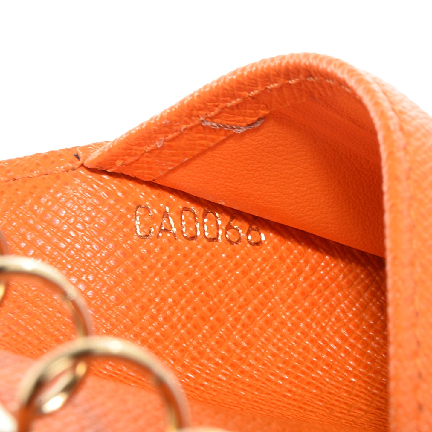 Monogram Koala Small Ring Agenda PM Orange