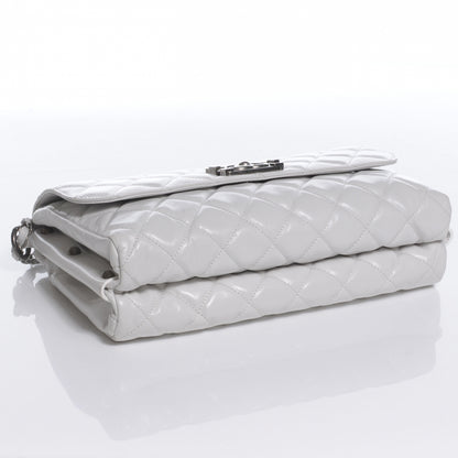 Chanel Lambskin Quilted Medium Boy Flap White 5 of 8
