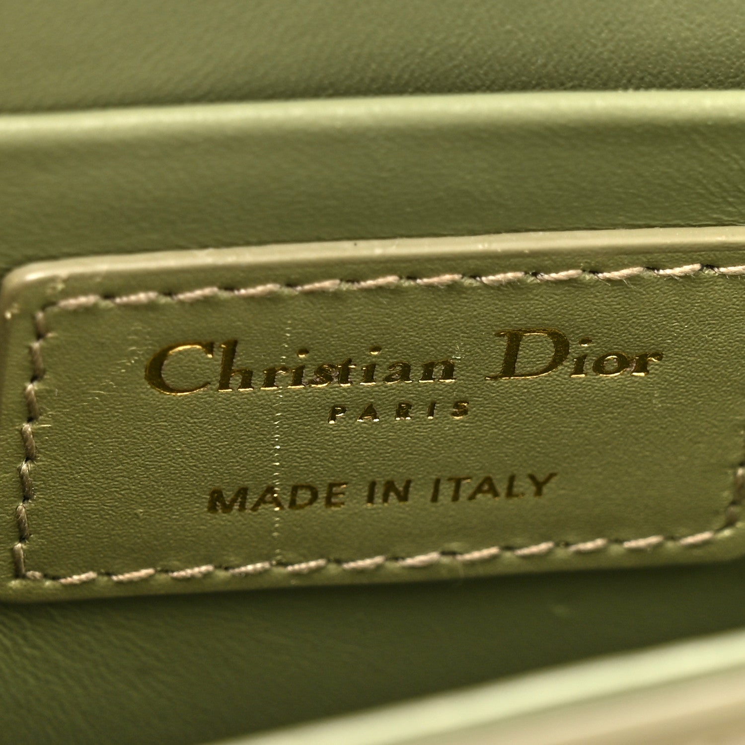 Christian Dior Box Calfskin 30 Montaigne Box Bag Mint Green 6 of 15
