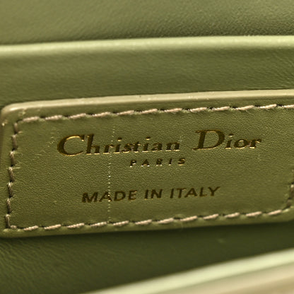 Christian Dior Box Calfskin 30 Montaigne Box Bag Mint Green 6 of 15