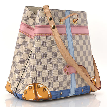 Louis Vuitton Damier Azur Summer Trunks Neonoe 3 of 10