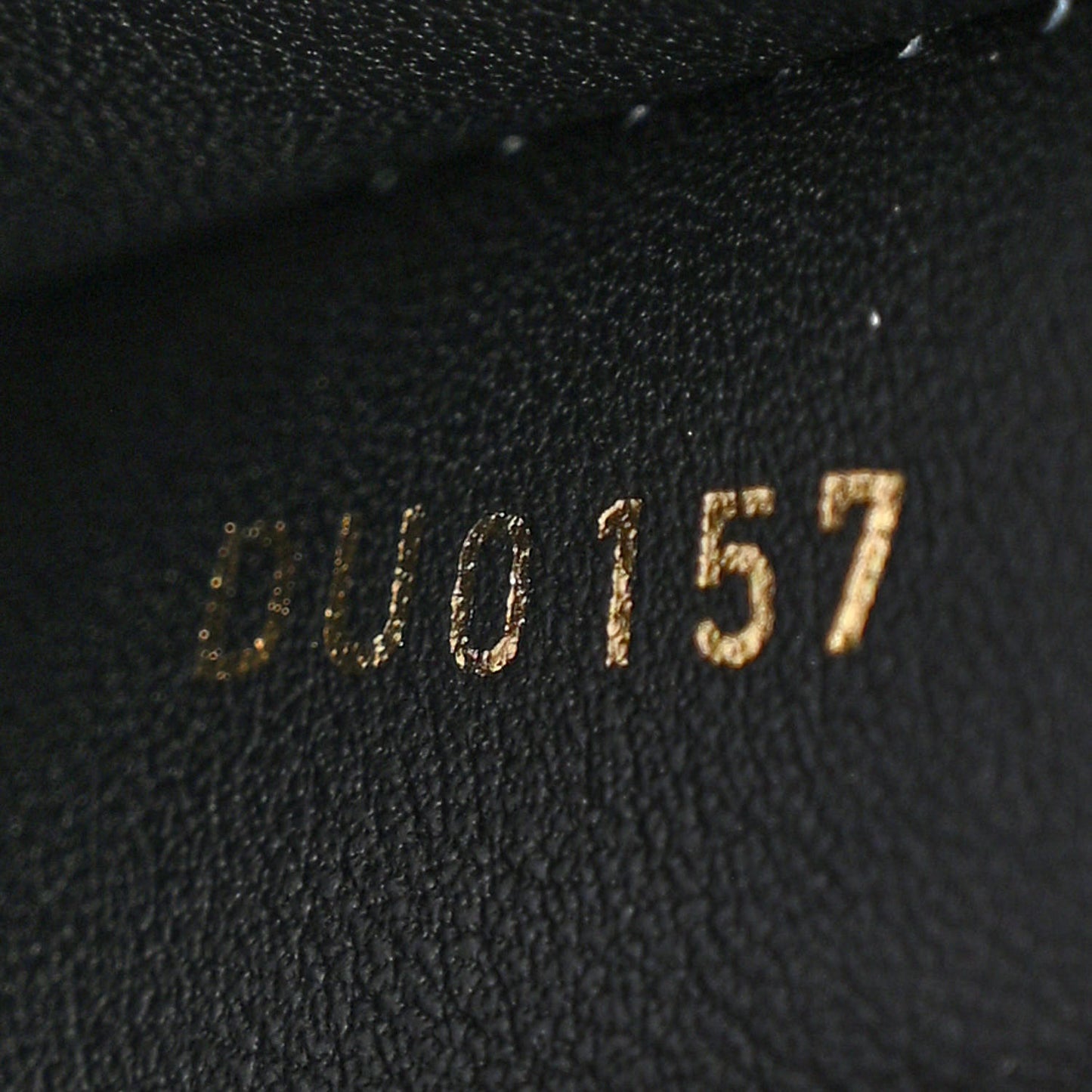 Calfskin Reverse Monogram Column Clutch