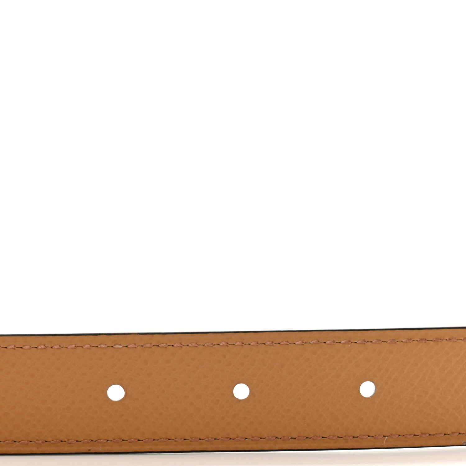 Hermes Epsom Swift 24mm Gamma Belt 80 32 Biscuit Nata 4 of 5