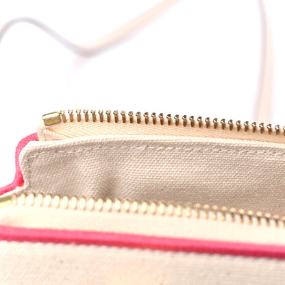 Fendi Canvas Vitello King Plexiglass Logo Embroidered Mini By The Way Top Handle Boston Bag Grezzo Pink Dalia 10 of 10