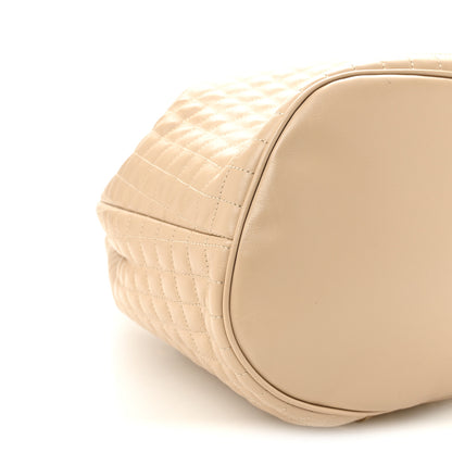 Celine Calfskin Quilted Small C Backpack Nude 9 of 10