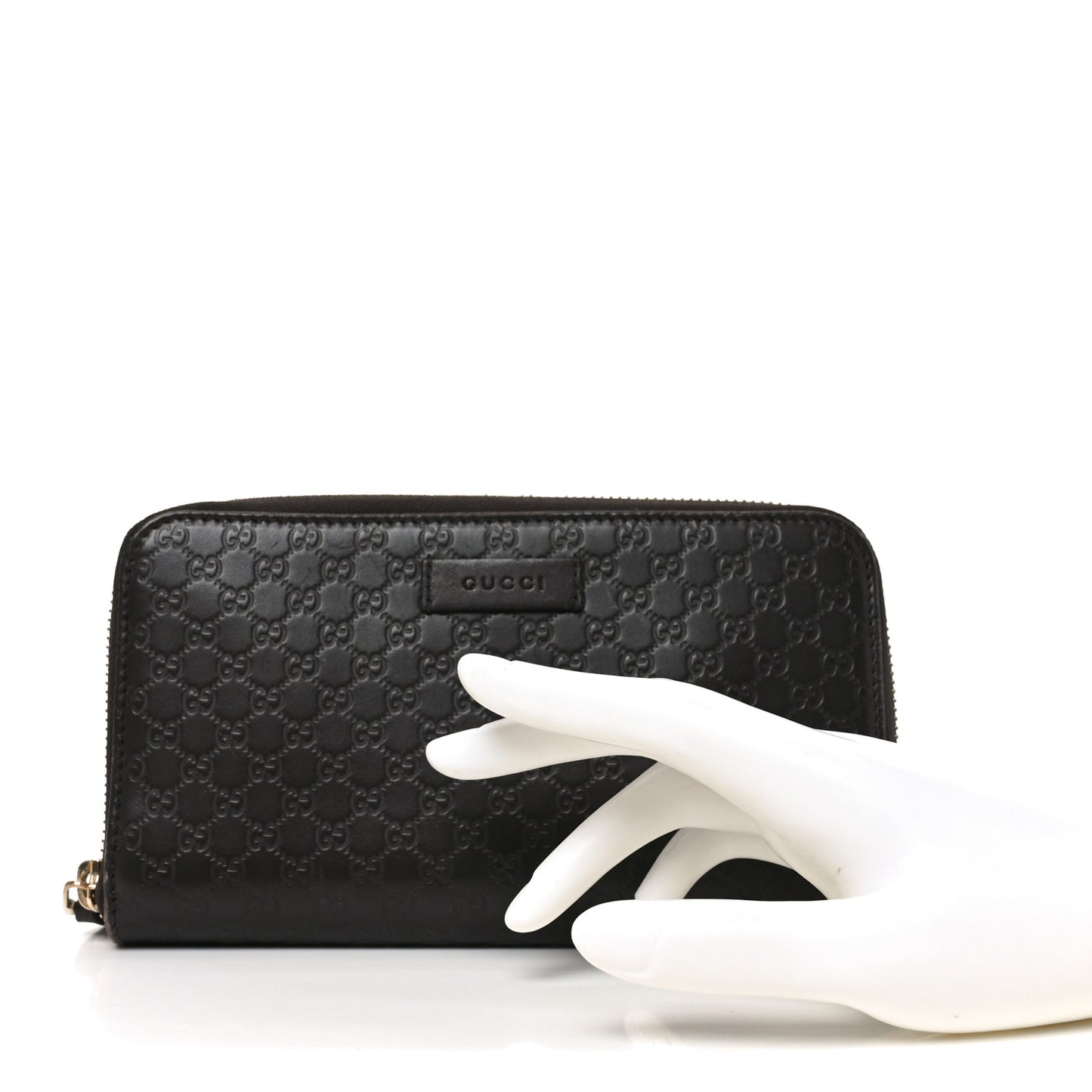 Microguccissima Zip Around Wallet Testa di Moro