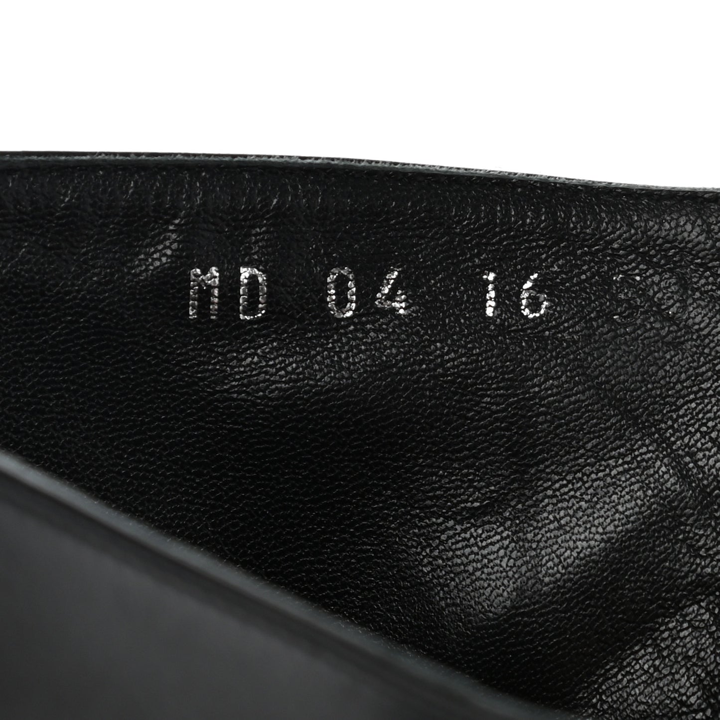 Calfskin Boots 38.5 Black
