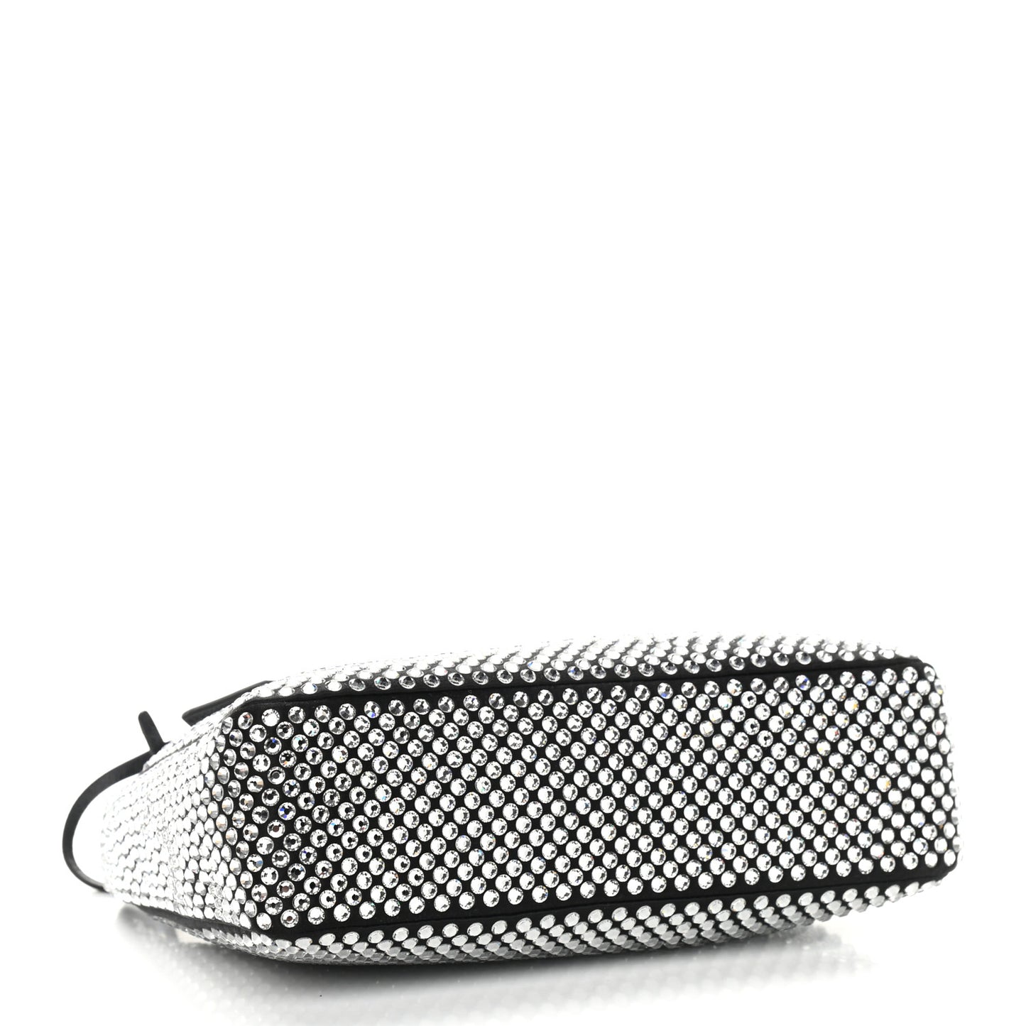 Satin Crystal Mini Re-Edition 2000 Bag Cristal