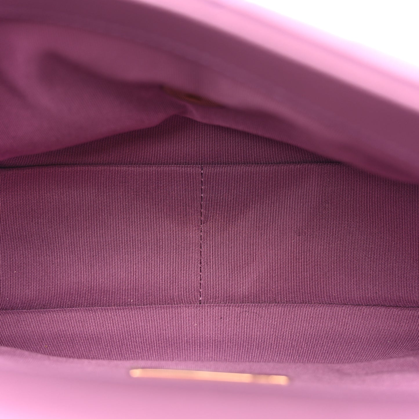 Goatskin Quilted Medium Chanel 19 Flap Purple