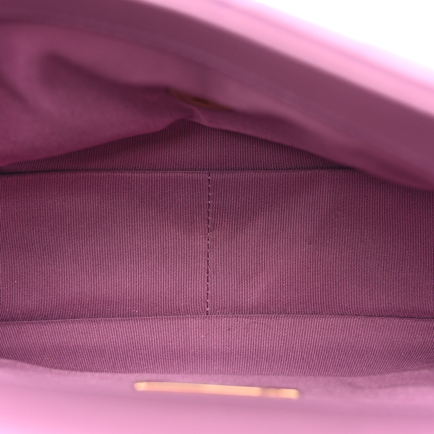 Chanel Goatskin Quilted Medium Chanel 19 Flap Purple 5 of 12