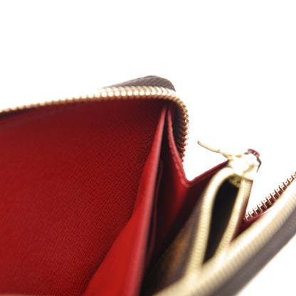 Louis Vuitton Damier Ebene Clemence Wallet 7 of 11