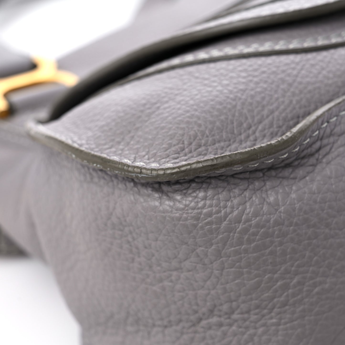 Calfskin Medium Marcie Satchel Cashmere Grey