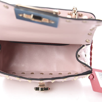 Valentino Garavani Nappa Micro Rockstud Spike Shoulder Bag Rose Quartz 5 of 10