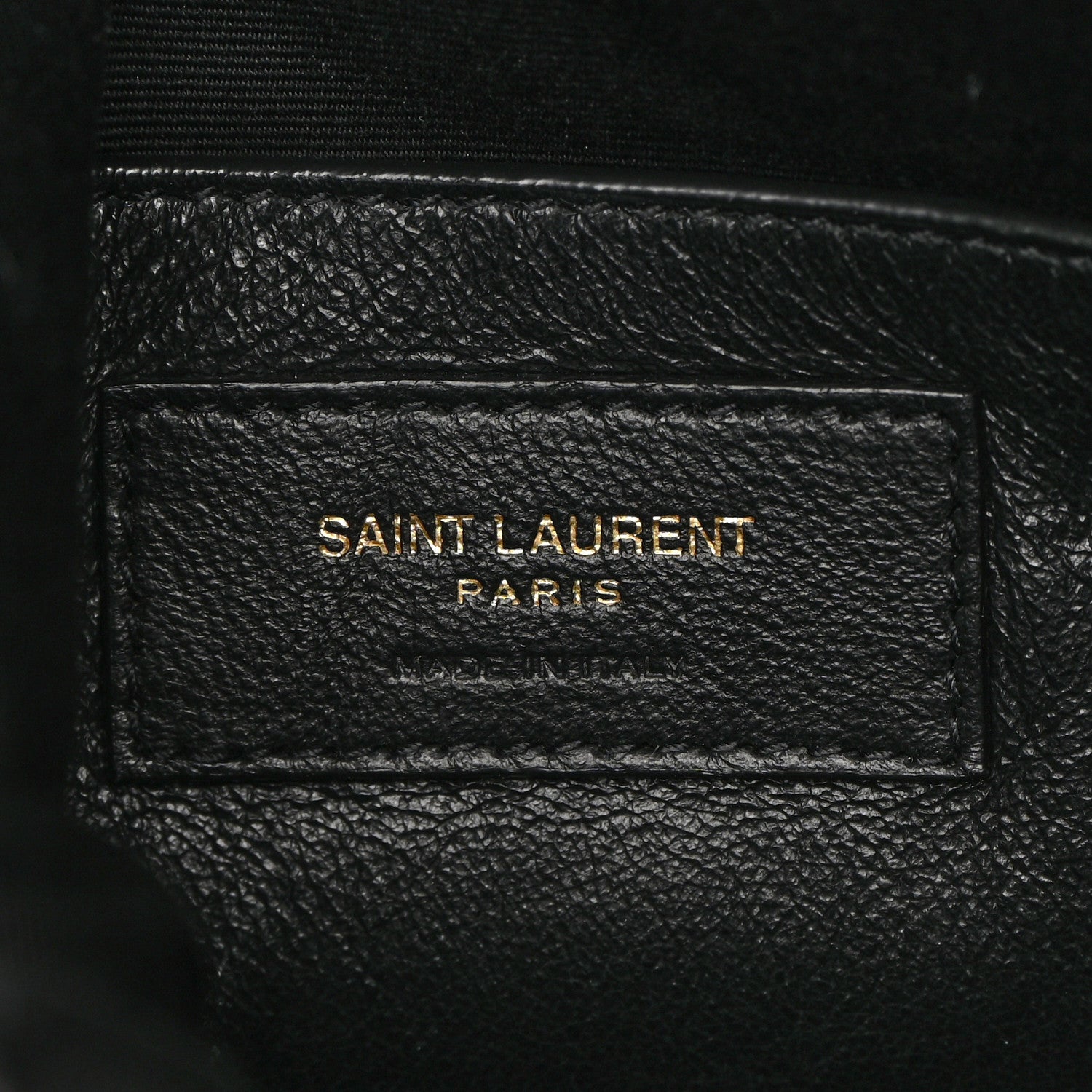 Saint Laurent Lambskin Quilted Small Emmanuelle Bucket Bag Black 6 of 10