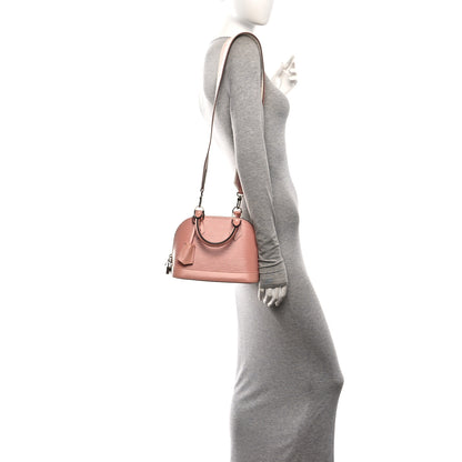 Louis Vuitton Epi Jacquard Alma BB Rose Trianon 2 of 9