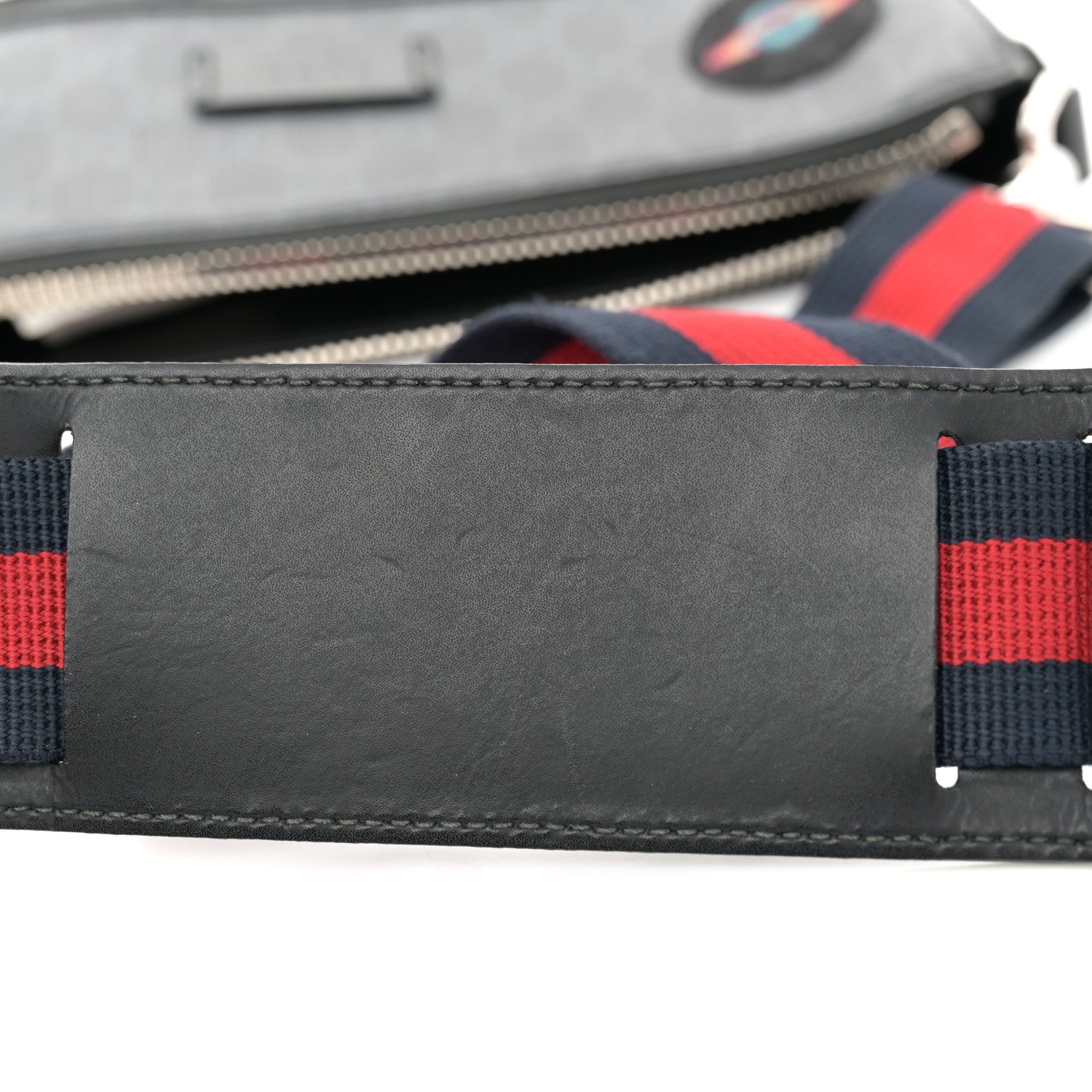 Gucci GG Supreme Monogram Night Courrier Flat Messenger Bag Black Multicolor 18 of 18