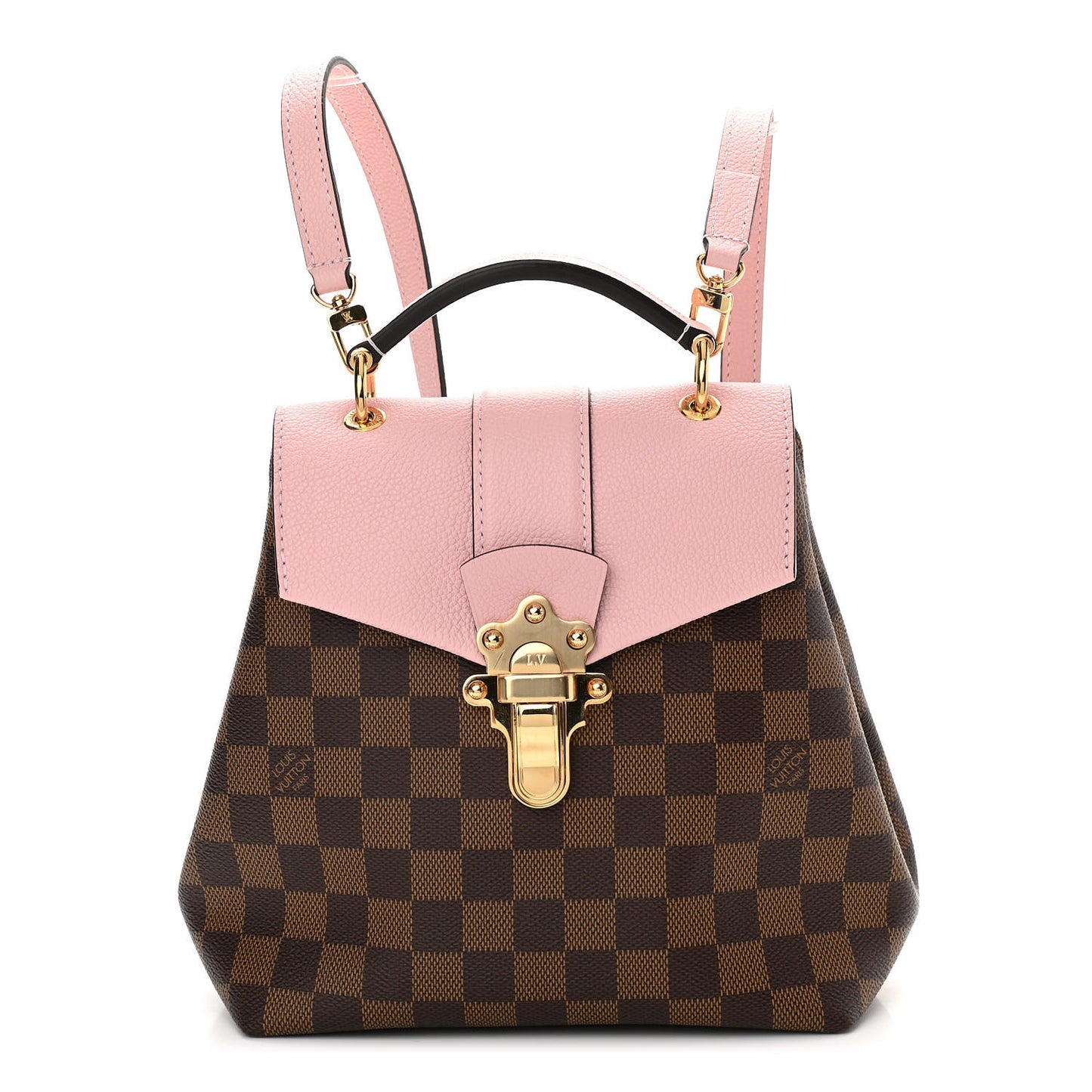 Damier Ebene Clapton Backpack Magnolia