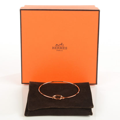 Hermes 18K Rose Gold PM Ronde Chaine d'Ancre Bracelet SH 4 of 7