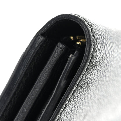 Louis Vuitton Empreinte Sarah Wallet NM Black 10 of 11