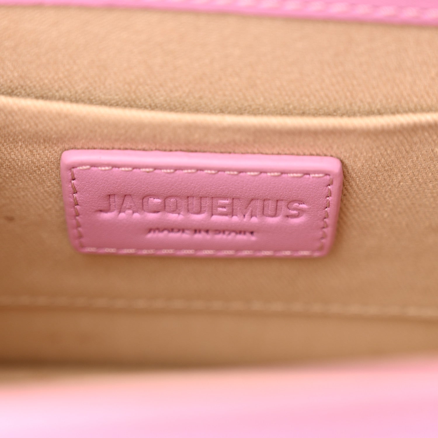 Jacquemus Smooth Calfskin Le Chiquito Noeud Light Pink 6 of 13