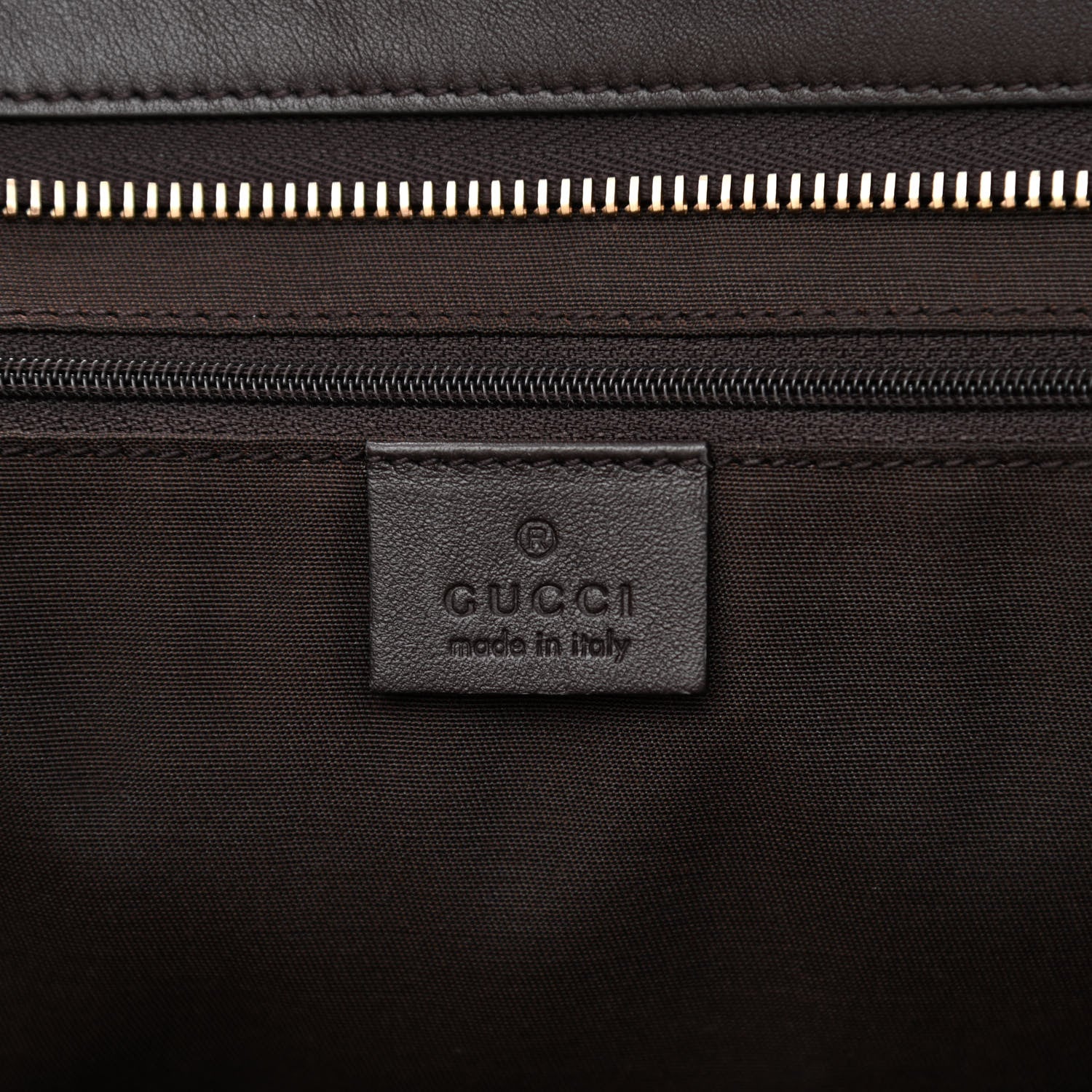 Gucci GG Supreme Monogram Medium Joy Tote Dark Brown 6 of 12