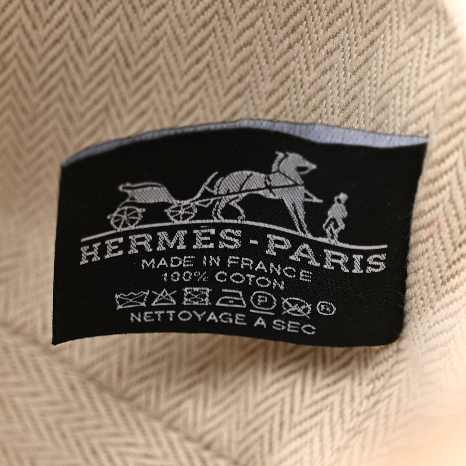 Hermes Canvas Small Bride-A-Brac Pouch Natural 6 of 10