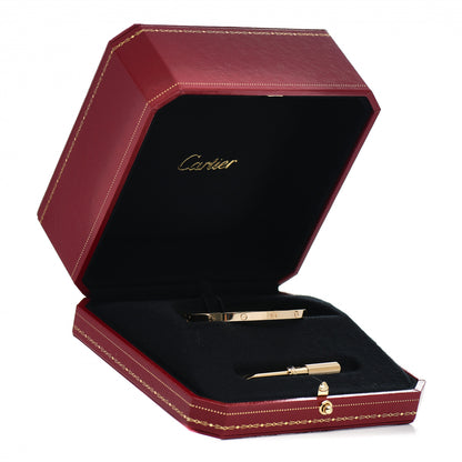Cartier 18K Yellow Gold Small LOVE Bracelet 16 5 of 5