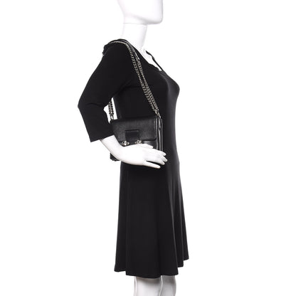 Alexander McQueen Goatskin Twin Skull Crossbody Black 3 of 12