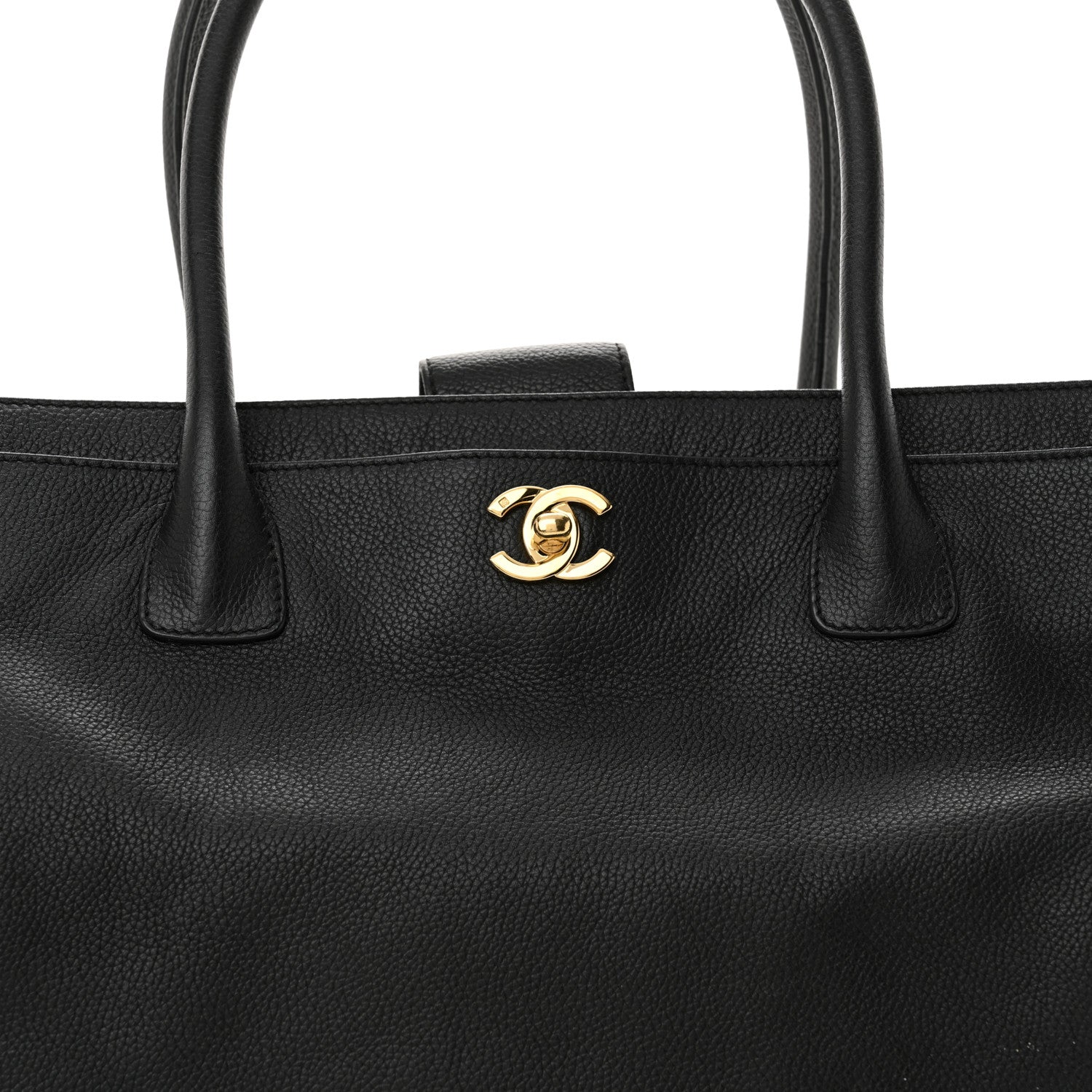 Chanel Caviar Cerf Executive Shopper Tote Black 8 of 16