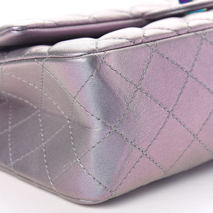 Chanel Iridescent Lambskin Quilted 2.55 Reissue 226 Flap Light Purple 9 of 13