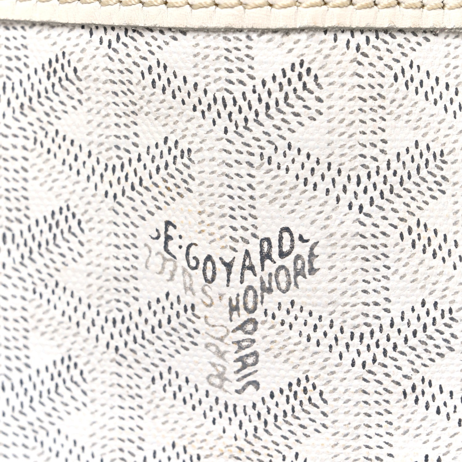 Goyard Goyardine Saint Louis PM White 9 of 12