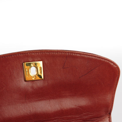 Chanel Alligator Mini Flap Shoulder Bag Brown 7 of 8