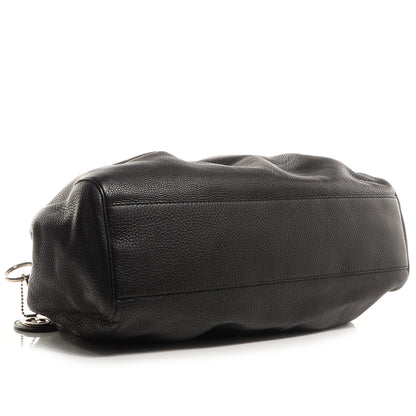 Gucci Pebbled Calfskin Large Sukey Tote Black 4 of 7