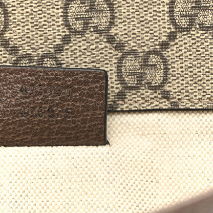 Gucci GG Supreme Monogram Neo Vintage Web Belt Bag Brown 7 of 13