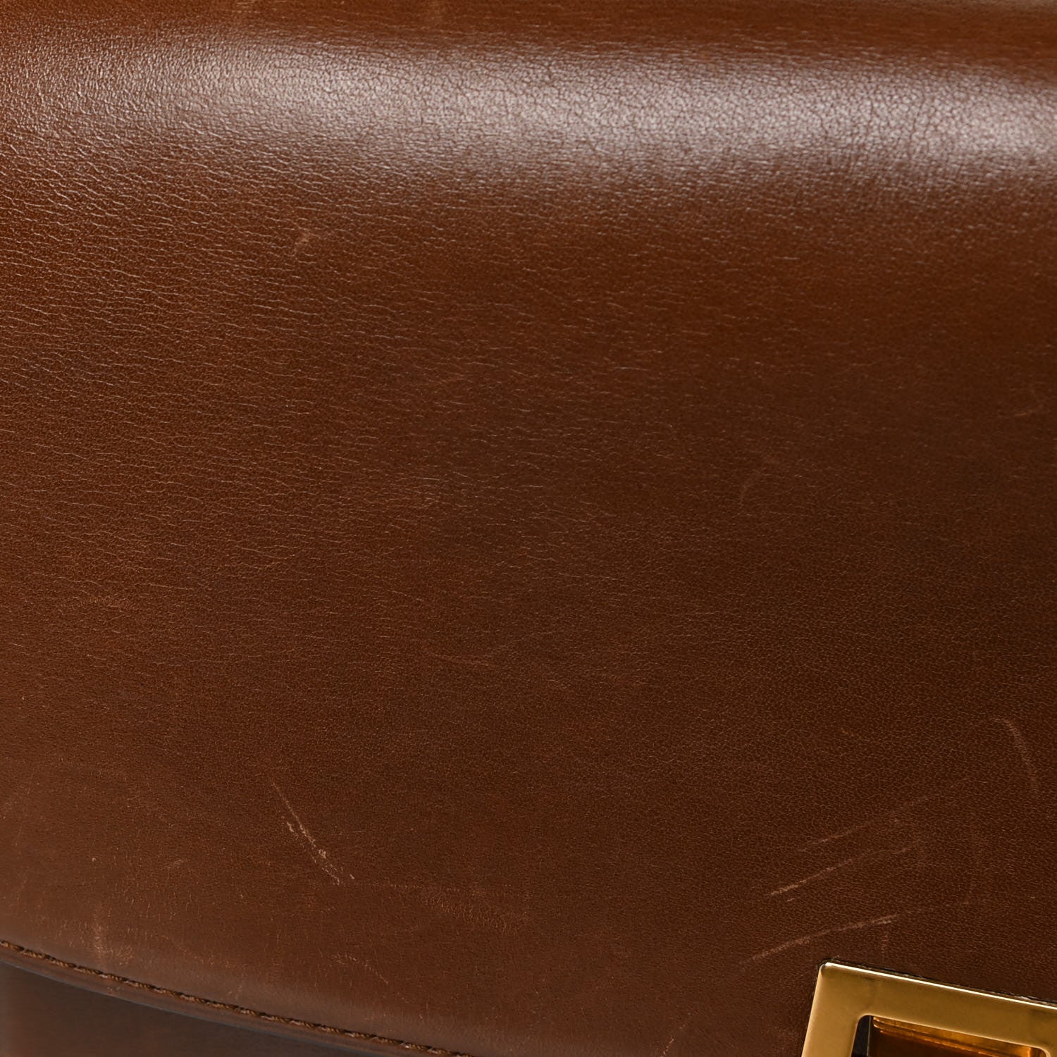 Celine Box Calfskin Medium Classic Box Flap Bag Havana 19 of 26